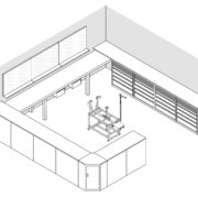 arredamento negozio offficina ciclo