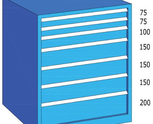 cassettiera MG GD 100 71 001